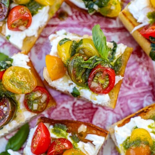 Burrata Bruschetta Recip