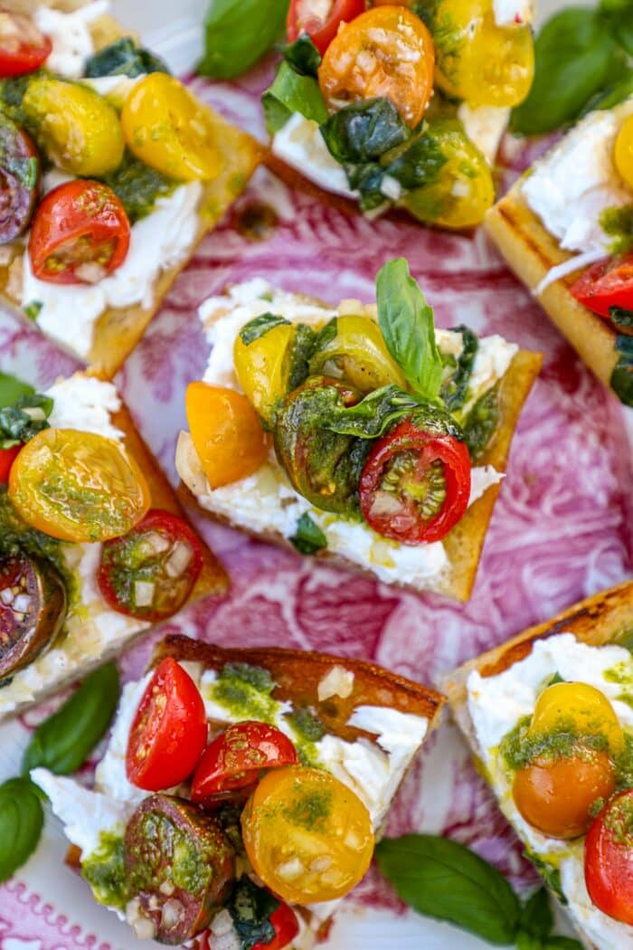 Burrata Bruschetta Recip