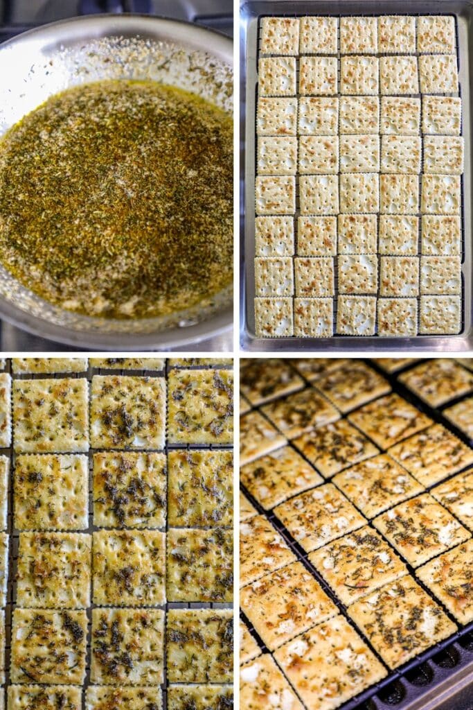 How to make smoked saltines
