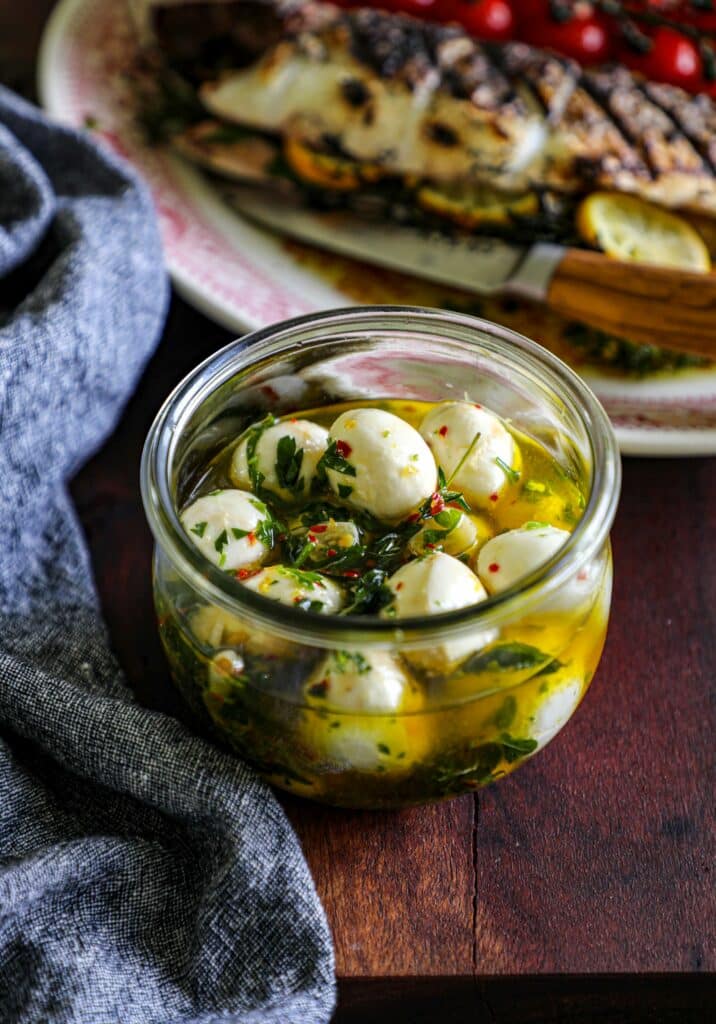 Marinated Mozzarella Balls