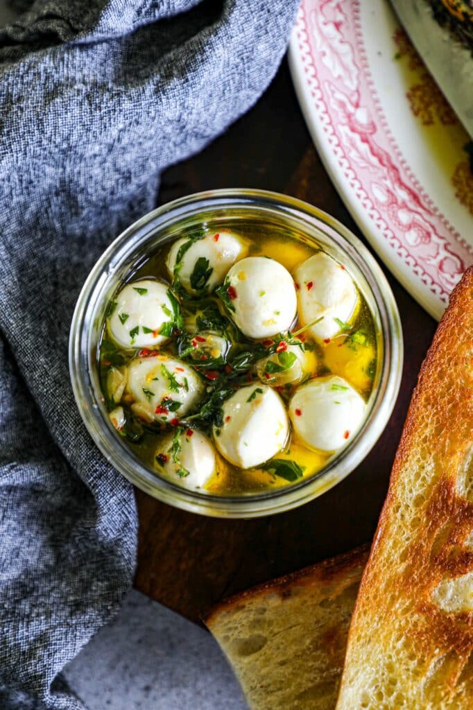 Marinated Mozzarella Balls