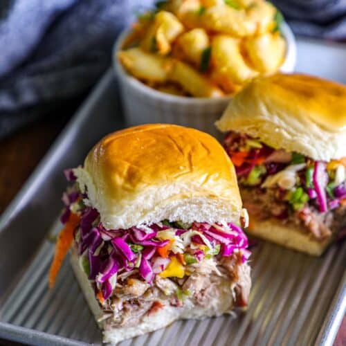 Hawaiian Roll Pulled Pork Sliders
