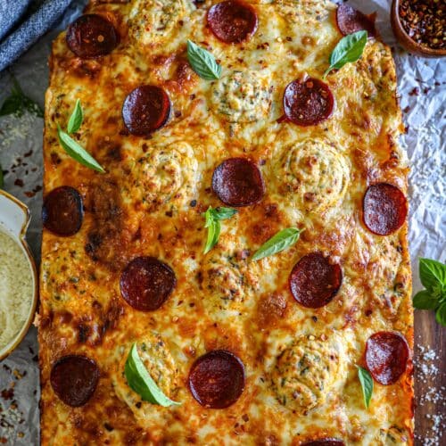 Focaccia Bread Pizza