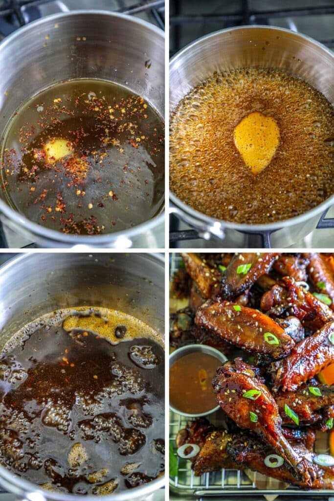 How to make orange glaze