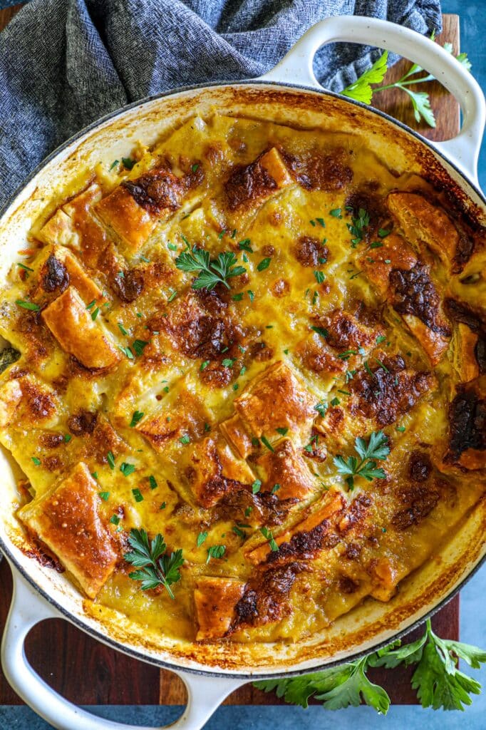 Broccoli Cheddar Chicken Pot Pie