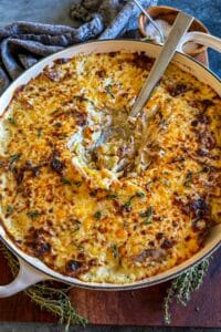 French Onion Baked Potatoes