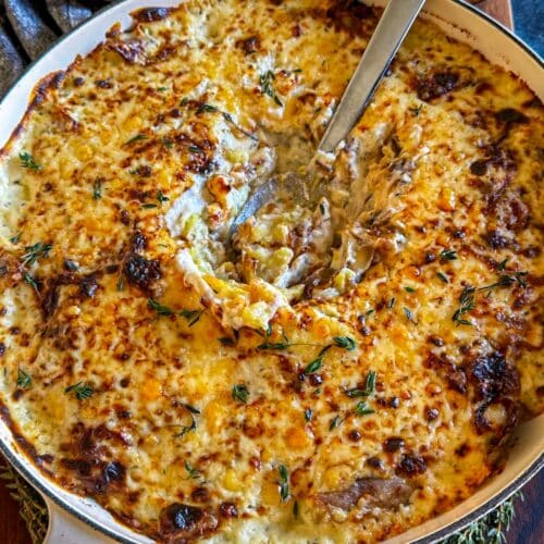 French Onion Baked Potatoes