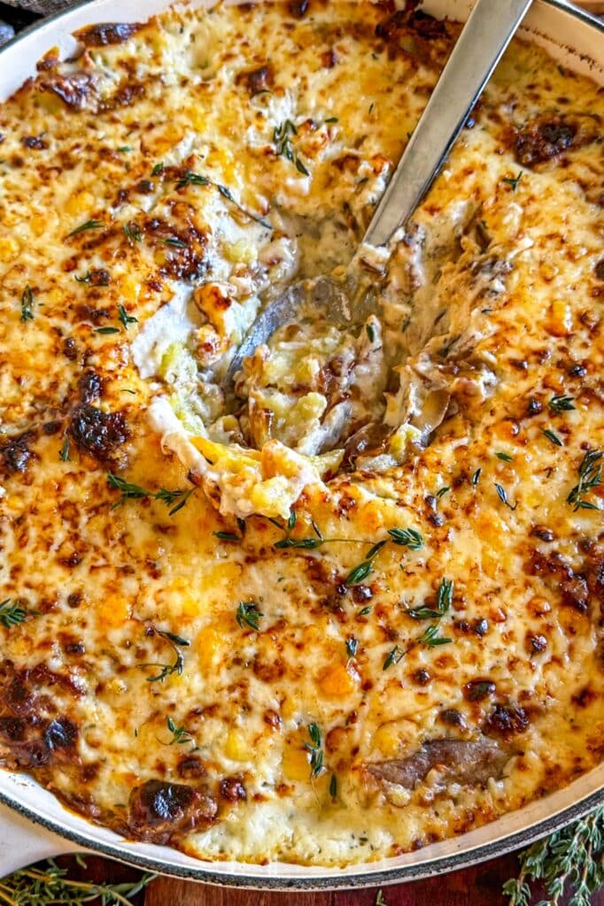 French Onion Baked Potatoes