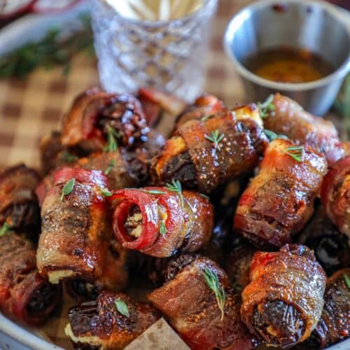Smoked Bacon Wrapped Dates