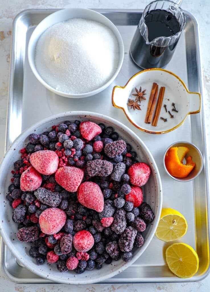 Mulled Wine Jam Recipe ingredients
