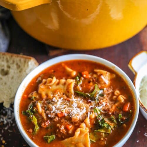 Spicy Italian Sausage Pasta Fagioli
