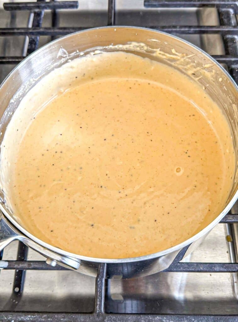 homemade cheese sauce