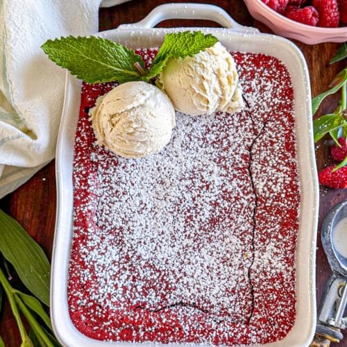 Red Velvet Brownie Pudding Recipe
