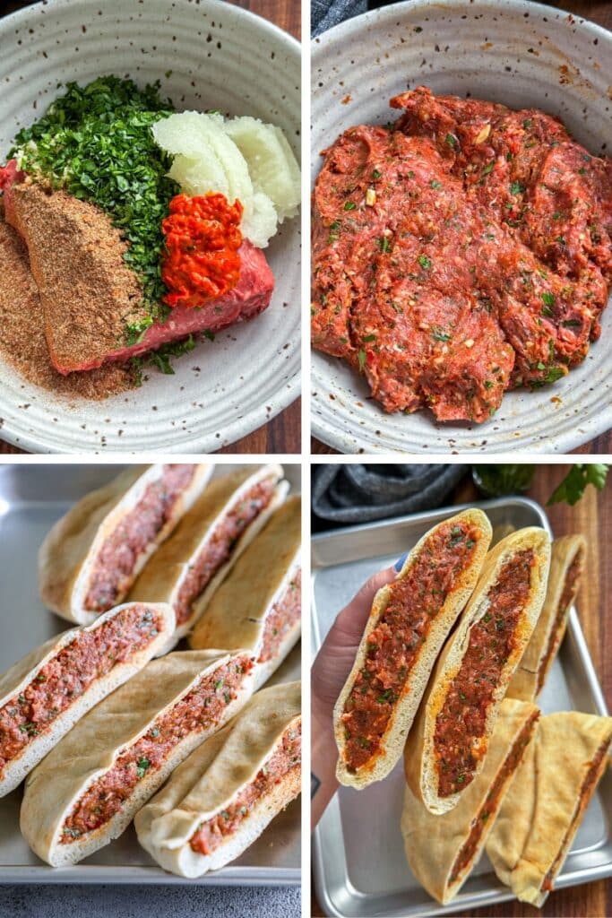 steps for making arayes