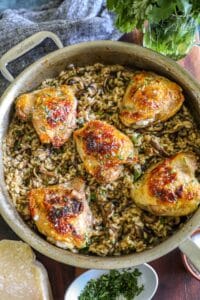 Chicken and Mushroom Risotto Recipe
