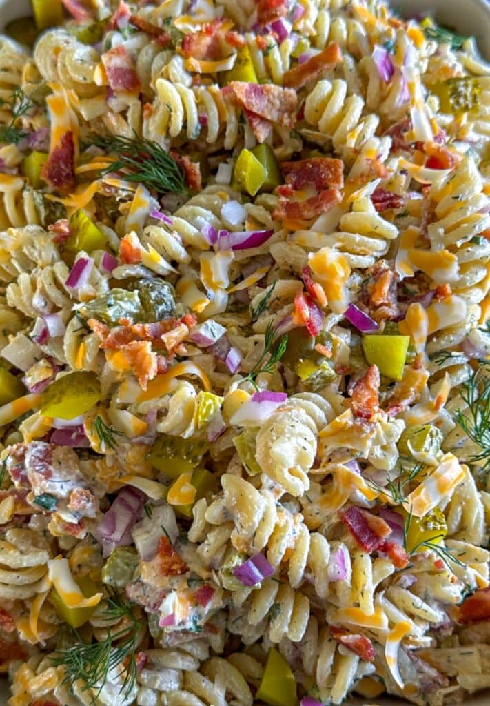 Dill Pickle Pasta Salad Recipe