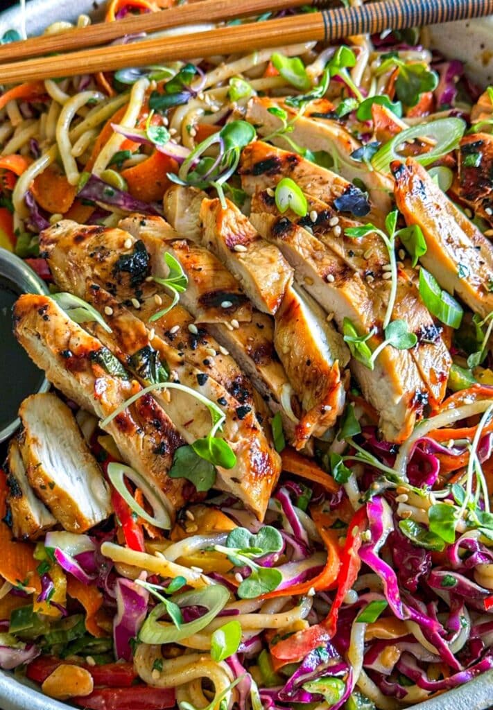 Thai Chicken Noodle Salad