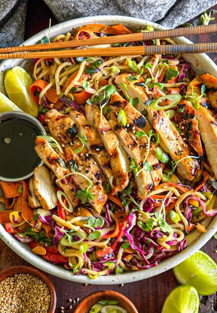 Thai Chicken Noodle Salad