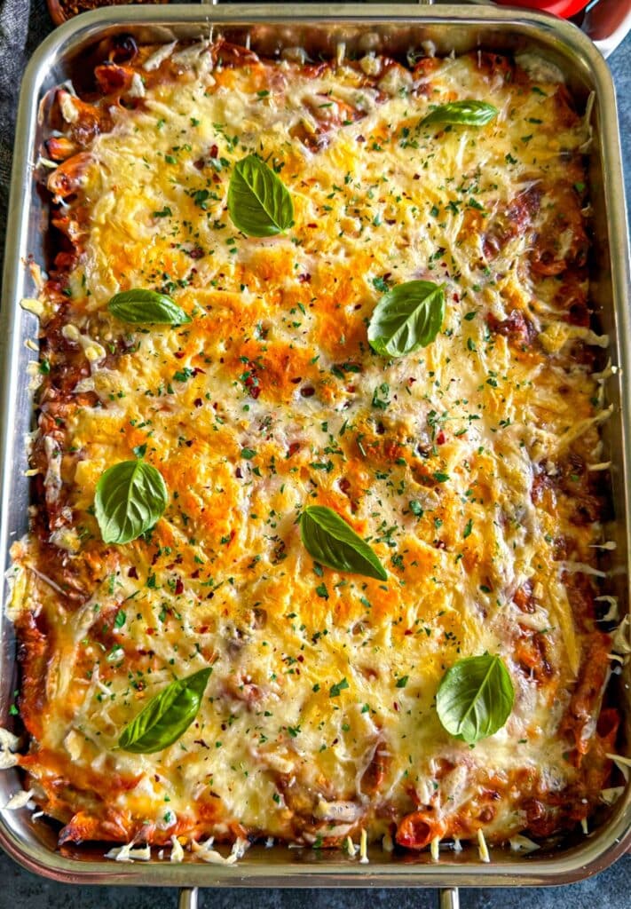 Baked Mostaccioli Recipe