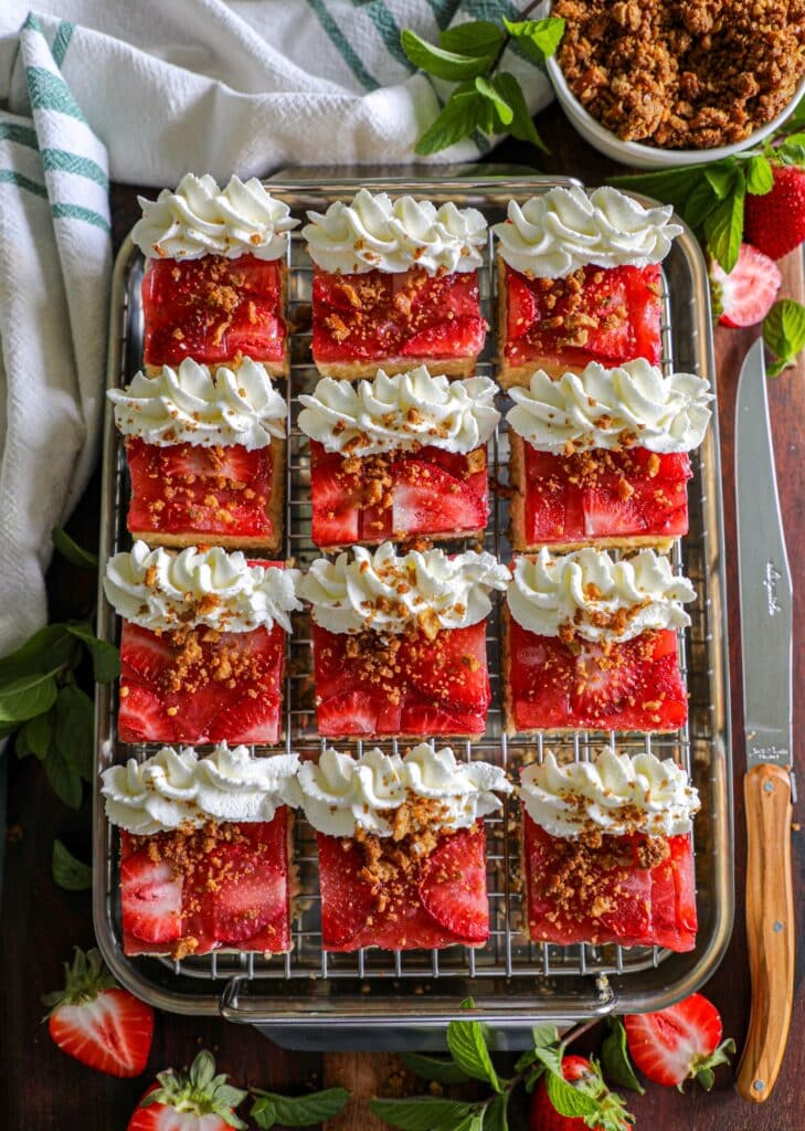 Strawberry Pretzel Cheesecake