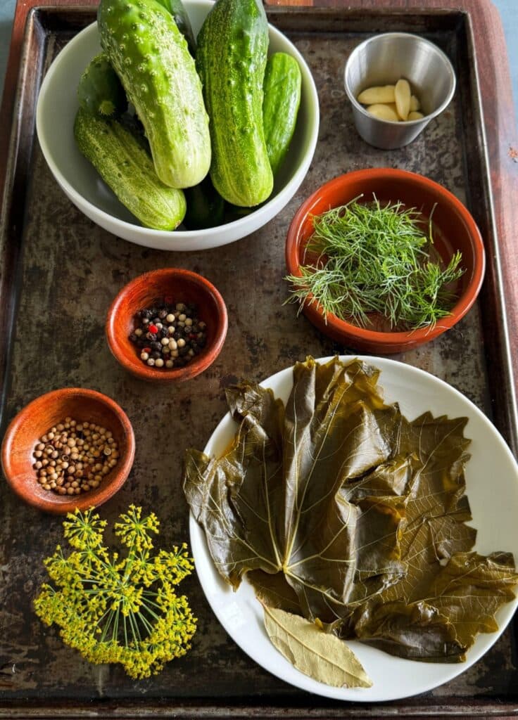 Fermented Pickle ingredients