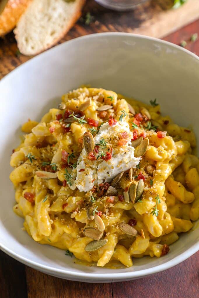 Roasted Butternut Squash Pasta